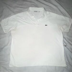 Lacoste Men's Classic White Polo